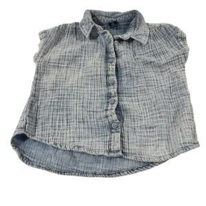 Gap Toddler Unisex 5T Button Up Shirt 100% Cotton